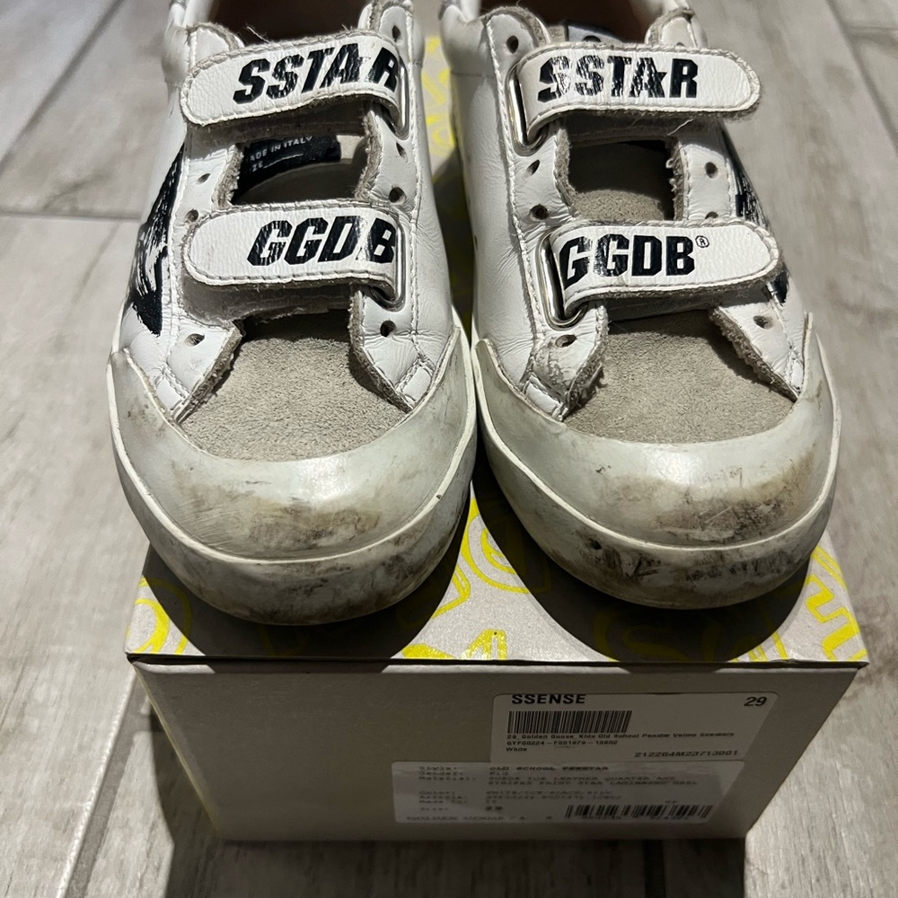 Kids White Sneakers